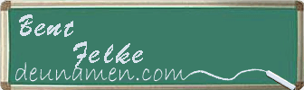Bent Felke Visitenkarte
